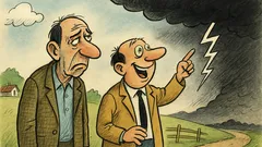 Виц: Песимистът: „По-зле няма!“